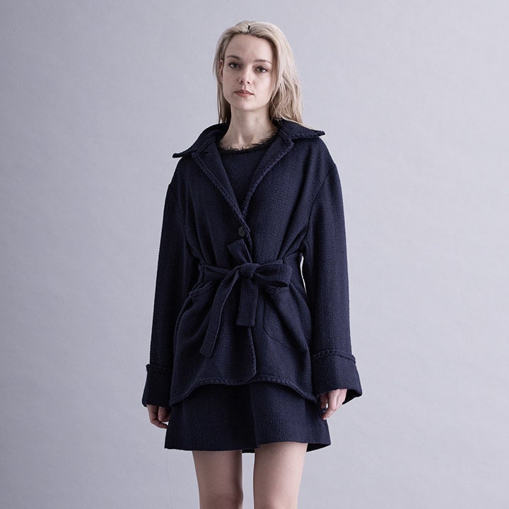 TWEED TAILORED COAT | SXMAILÉ